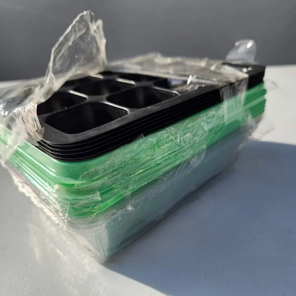 NEW 6 Pack Germination Tray Garden Supplies Gardening Plant Starter Trays 12 Pla